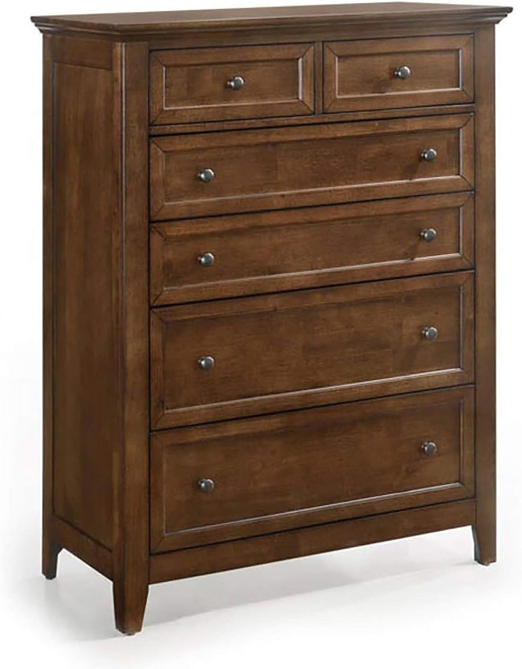 Intercon San Mateo King Size 5 Piece Storage Bedroom Set Tuscan Finish