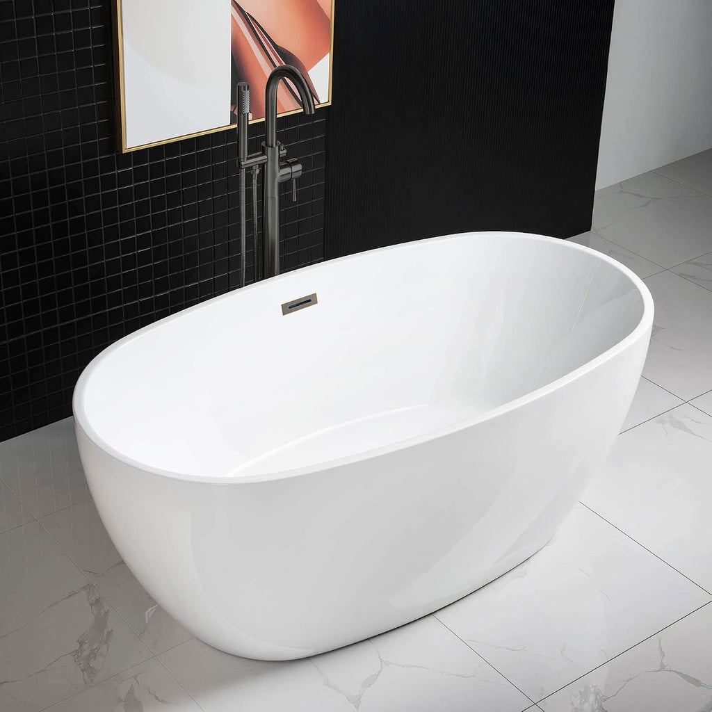 WOODBRIDGE B0018-ORB-Drain &O Bathtub, Oil Rubbed Bronze (B0018 -ORB-Drain &O)
