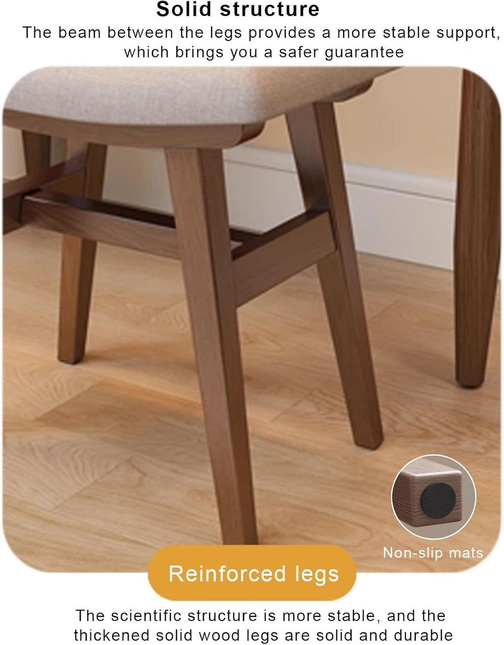 Makeup Vanity Stool, Saddle Cushion Vanity Bench Ottoman with Solid Wood Leg and Upholstered Seat, Entryway Shoe Bench, Counter Height Bar Stool for Kitchen Dining Piano