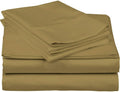 Cotton Home- 4 Pieces Split Head Flex King Size Taupe Color Sheet Set – Soft Quality Luxury 15 Inch Deep Pocket & Bedding Set with Flat Sheet, Fitted Sheet, 2-Pillow Covers(20' x 30')Inches