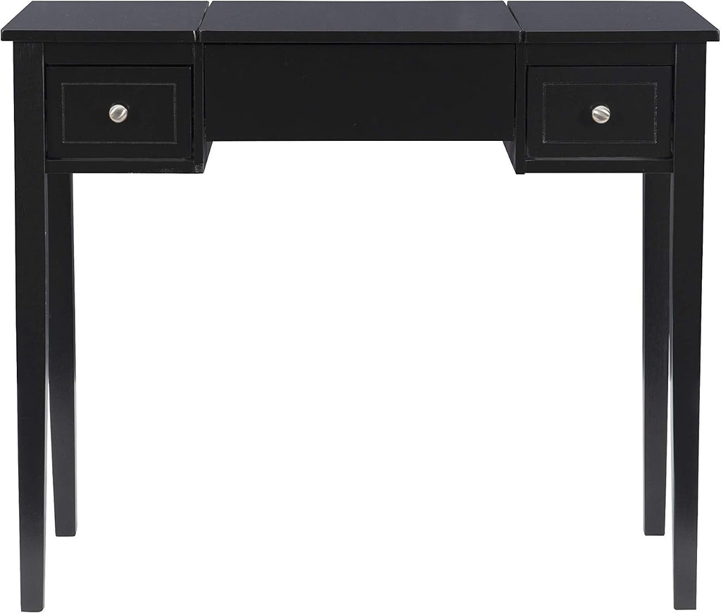 Linon Vanity Set, Black