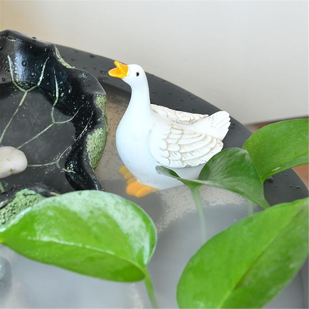 Tabletop Fountain Chinese Fish Tank Water Ornaments Desktop Feng Shui Wheel Decorative Fountain Landscaping