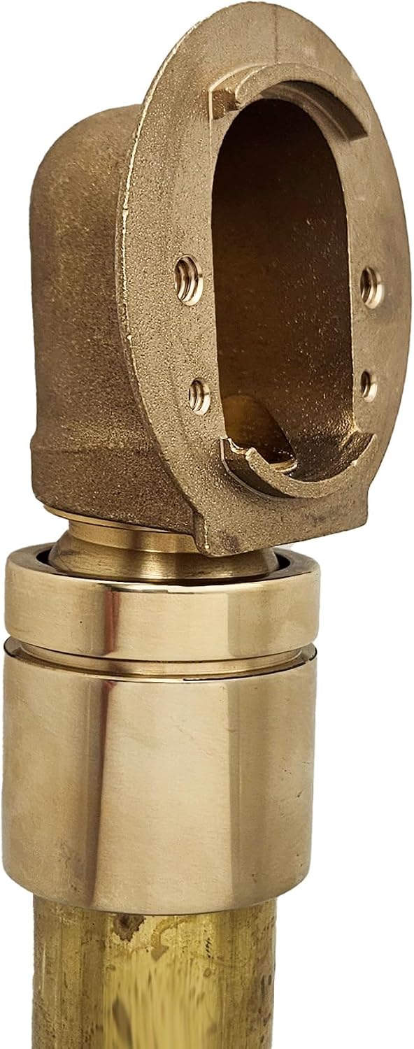 Westbrass 7982420HBJ-62 25' Bath Waste Assembly with Ball Joint, Tip-Toe Drain and Illusionary Overflow Faceplate, Matte Black