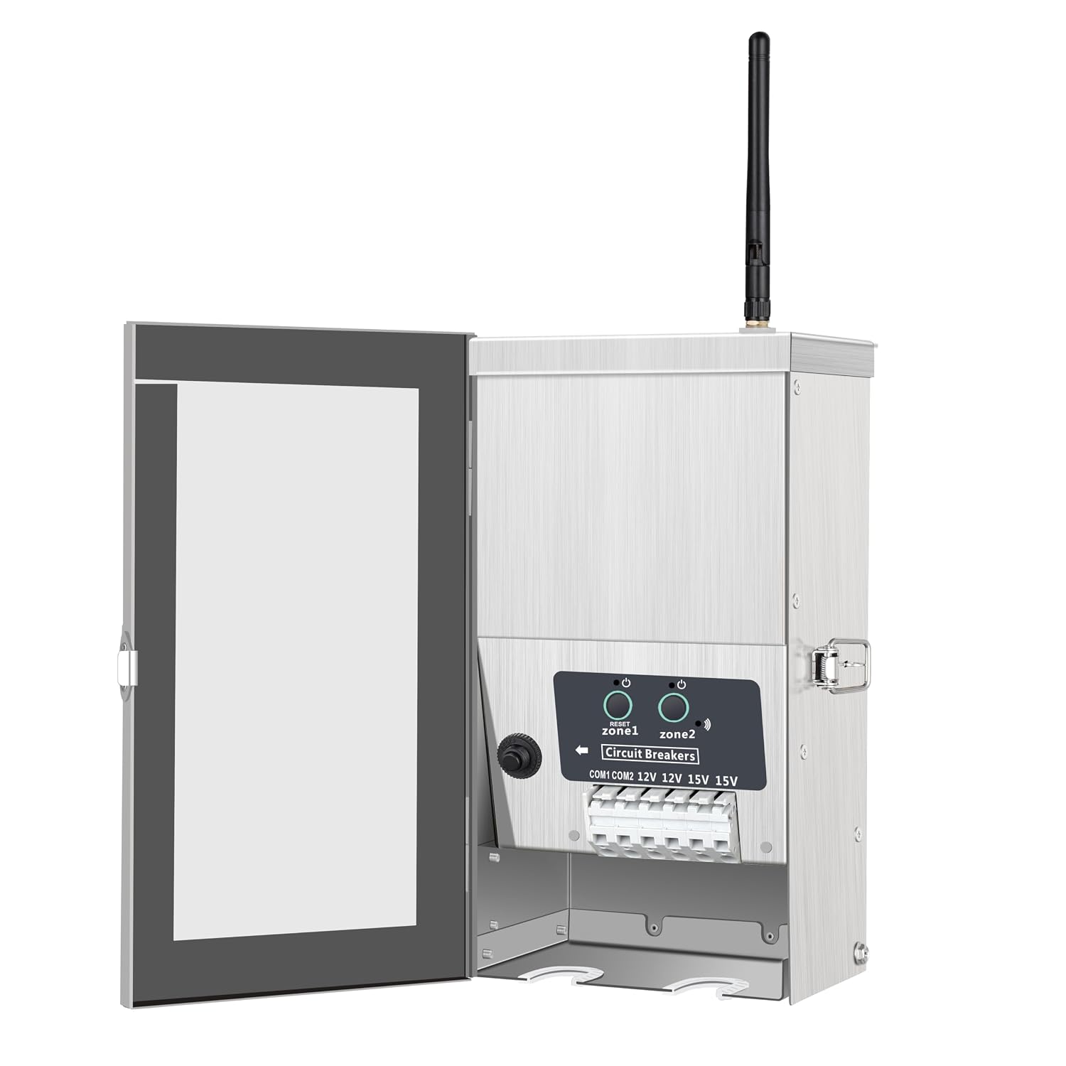300W Wi-Fi Low Voltage Landscape Transformer, 2.4GHz Wireless and Dual-Zone Independent Control,120V AC to 12V/14V AC, Transformer for Outdoor Landscape Lights, LED Lights