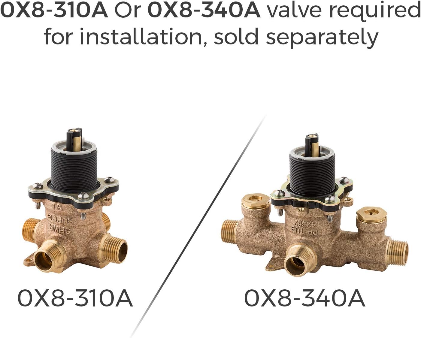 Pfister Saxton Tub & Shower Trim Kit (Valve Not Included), 1-Handle, Tuscan Bronze Finish, LG898GL1Y