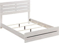 Coaster Home Furnishings Brantford Farmhouse 5-Piece Bedroom Set Eastern King Size Panel Bed Frame 52-inch Headboard Coastal White 207051KE-S5