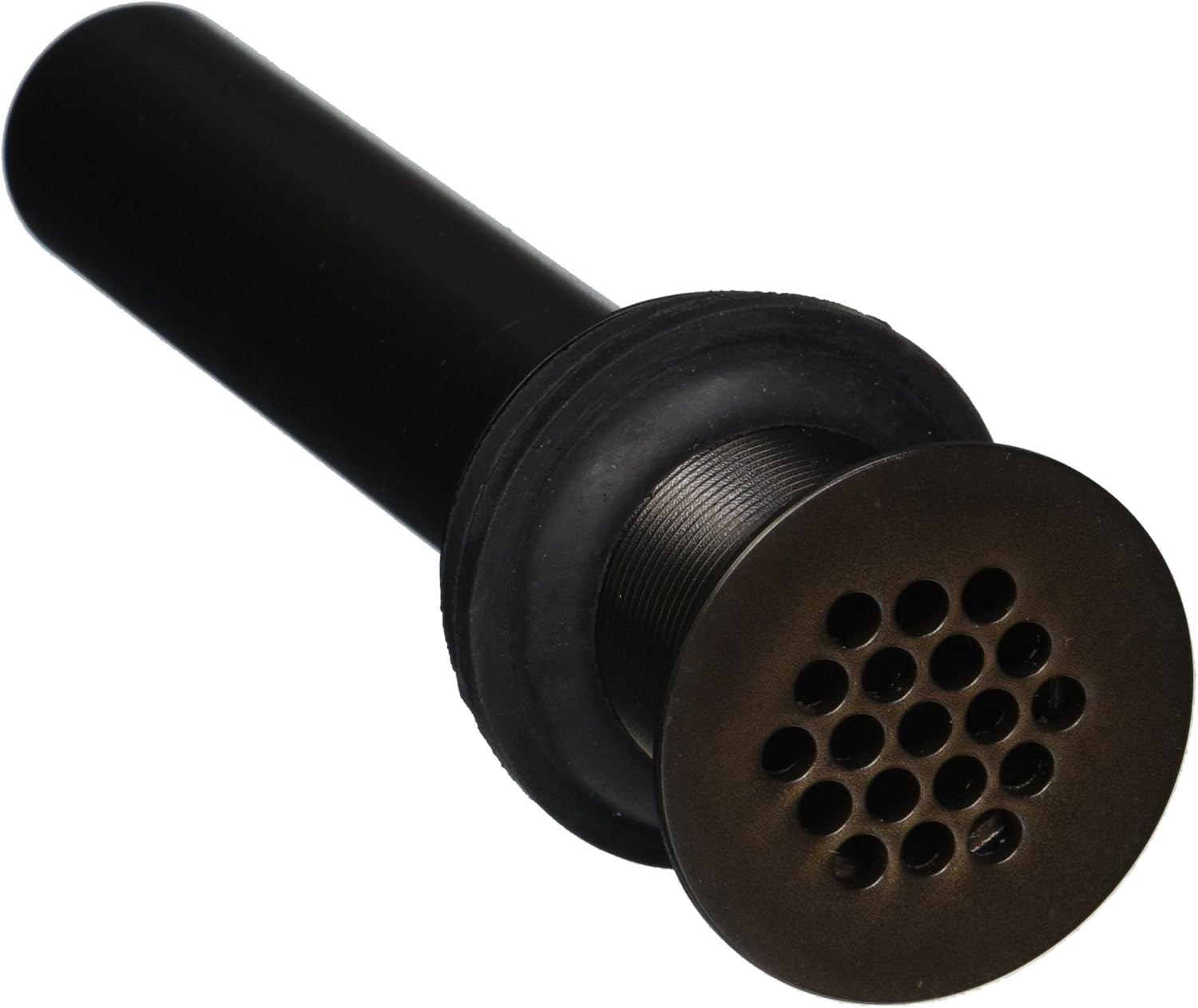 Jaclo 810-ORB 17 Ga Grid Drain No Over Flow, 1-1/4' x 8', Oil Rubbed Bronze