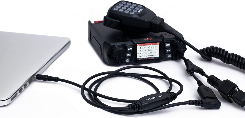 BTECH UV-50X2 (Second Gen.) Mobile 50 Watt Dual Band Base, Mobile Radio: VHF, UHF Amateur (Ham)