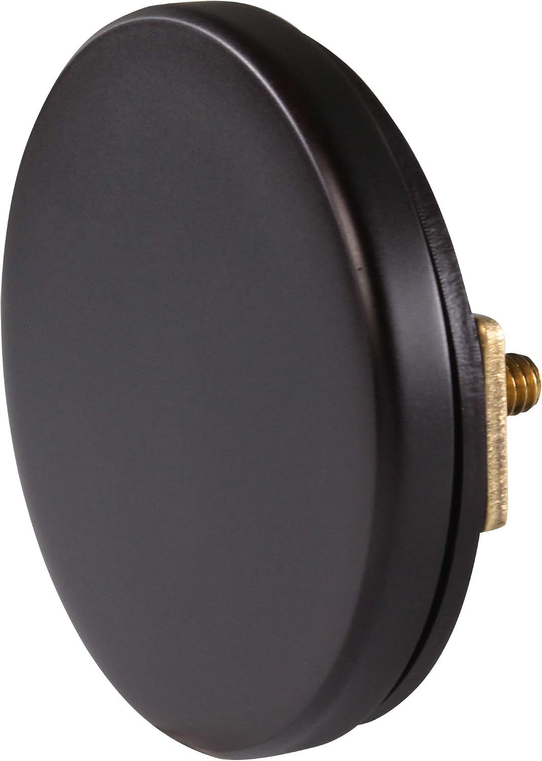 Westbrass A325H-12 14' Brass Bath Waste & Overflow Assembly with European Tip-Toe Drain Plug and Illusionary Faceplate, Oil Rubbed Bronze