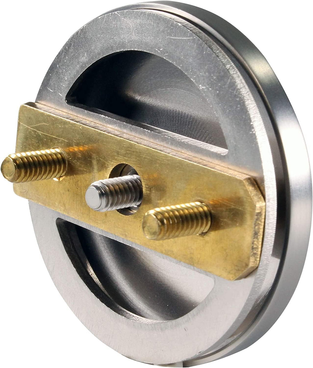 Westbrass Twist & Close Bath Waste - Hidden Overflow -14' Make-Up, 17 Gauge, Satin Nickel, D321H-07
