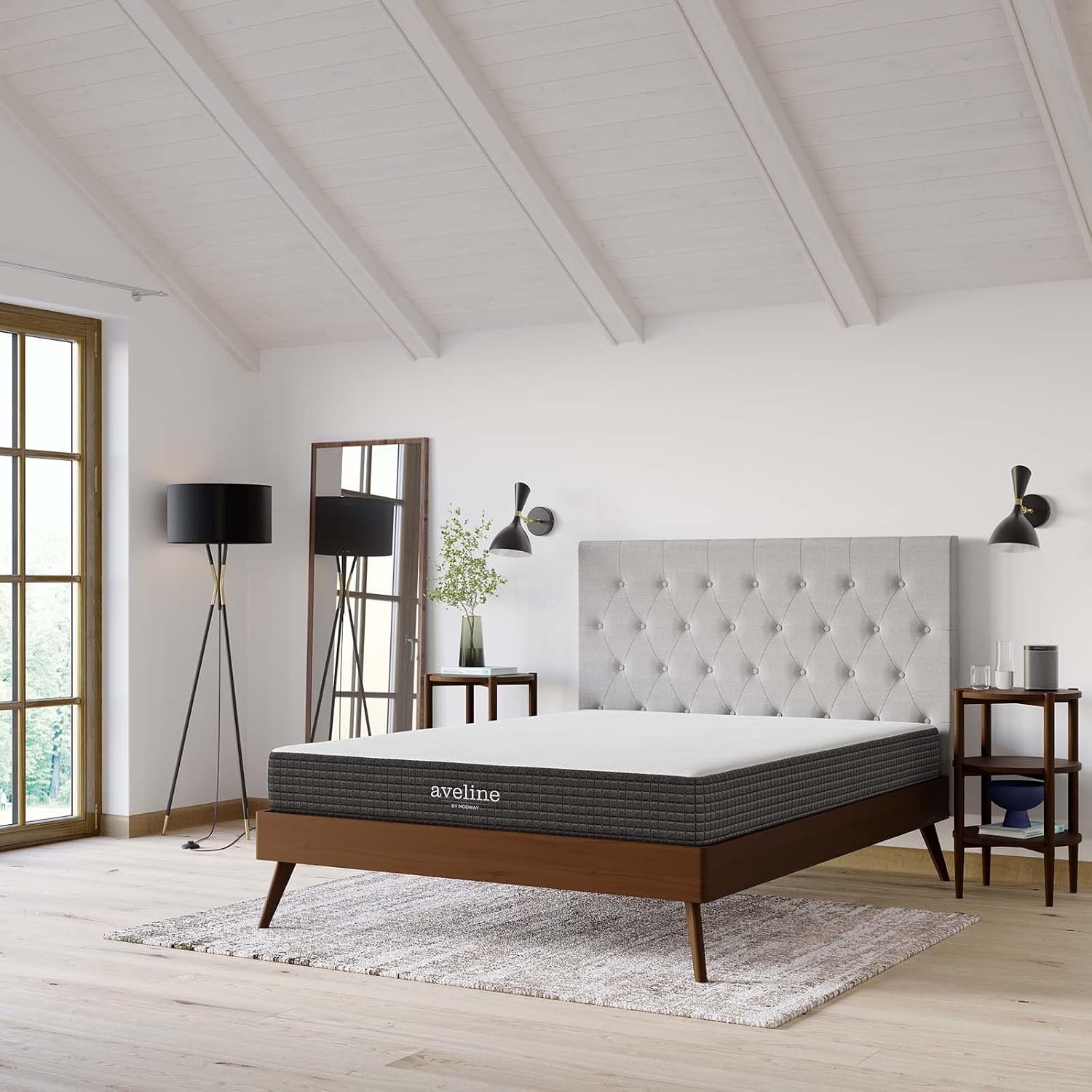 Modway Aveline 8' Gel Infused Memory Mattress with CertiPUR-US Certified Foam Queen Mattress