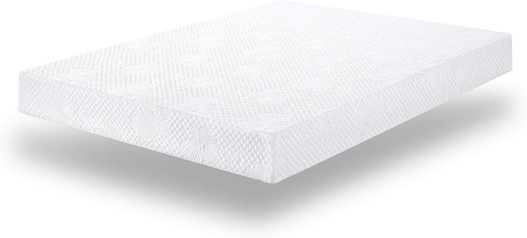 PrimaSleep Queen Mattress, 6 Inch Gel Memory Foam Mattress, Gel Infused for Comfort and Pressure Relief, CertiPUR-US Certified, Bed-in-a-Box, Medium Firm, Queen Size