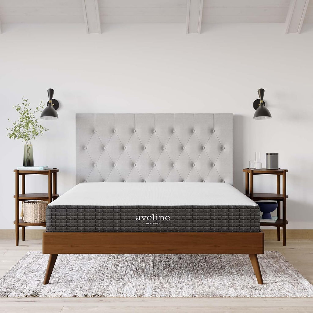 Modway Aveline 8' Gel Infused Memory Mattress with CertiPUR-US Certified Foam King Mattress