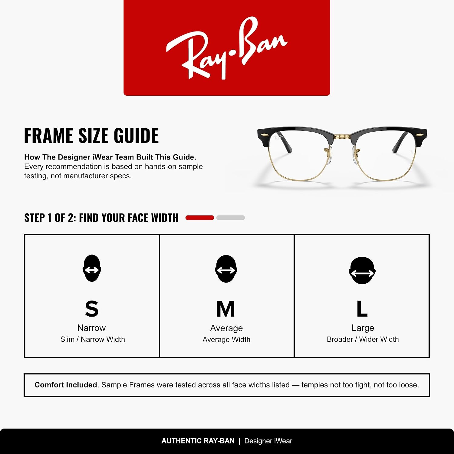 Ray-Ban RB3016 Clubmaster Classic Square Sunglasses for Men for Women