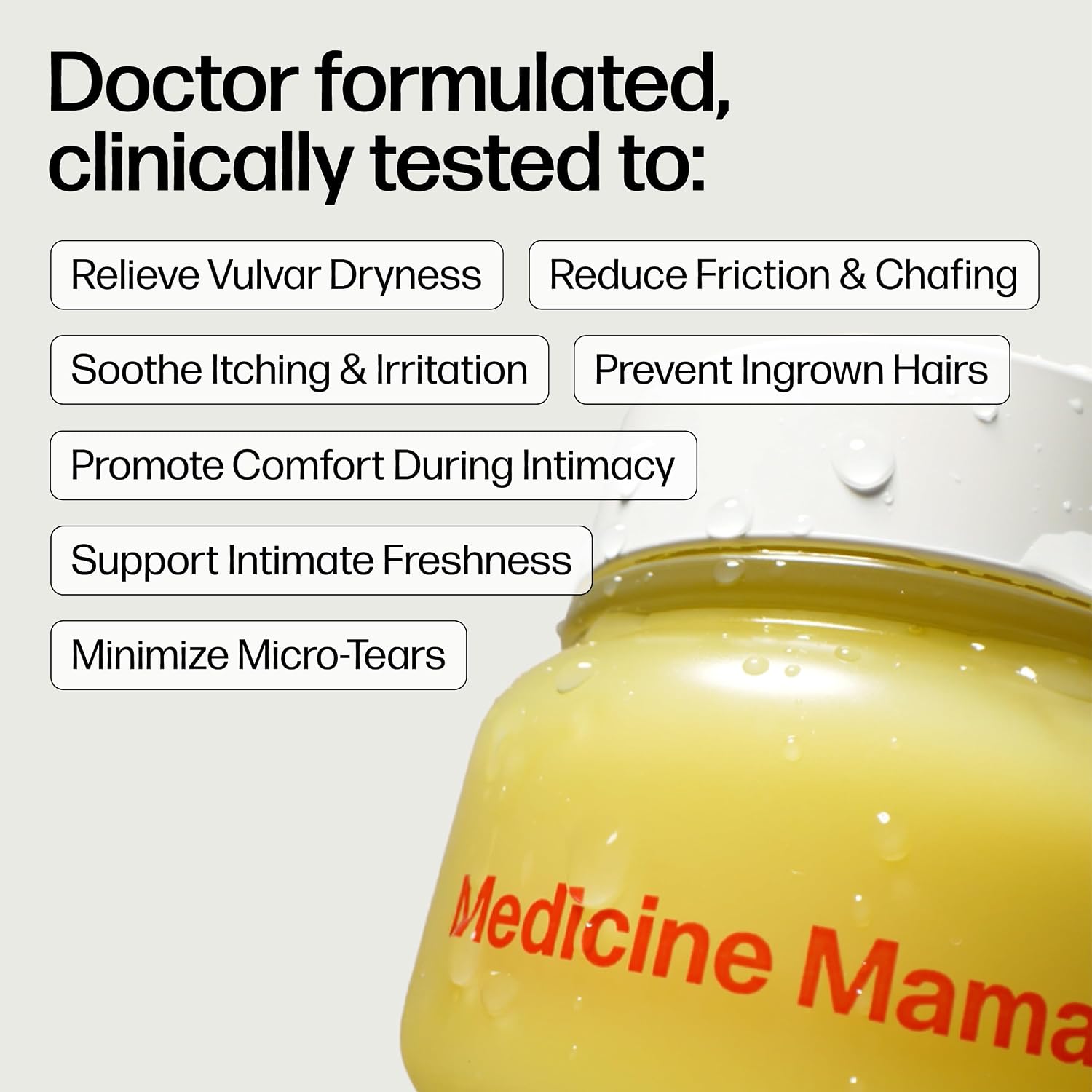 VMAGIC by Medicine Mama Organic Vulva Balm – Intimate Skin Care, Menopause Support – Relieves Feminine Dryness, Itching & Irritation – Hormone Free, Vaginal Moisturizer for Women – 6 Pack, 2 oz Each