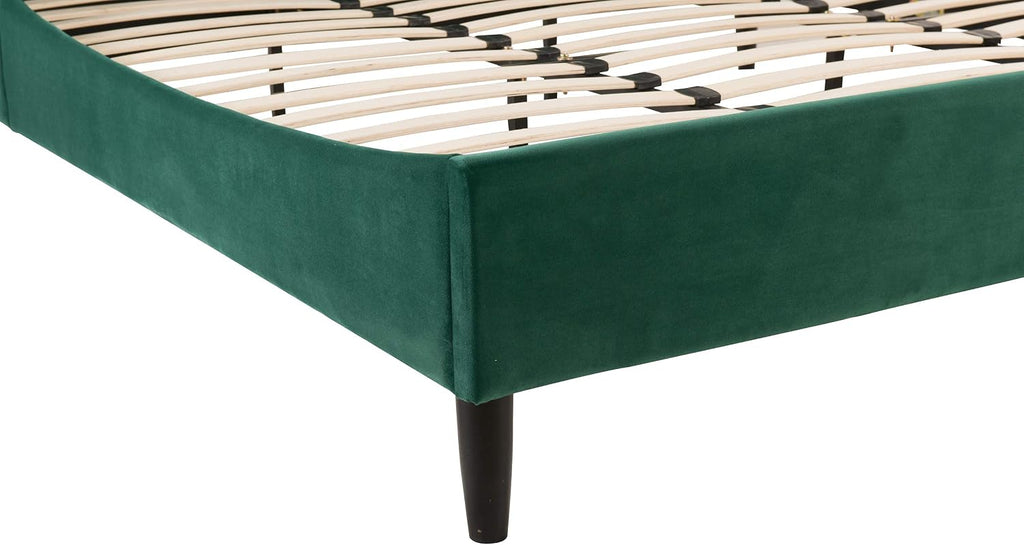 Jennifer Taylor Home Aspen Vertical Tufted Modern Headboard Platform Bed Set