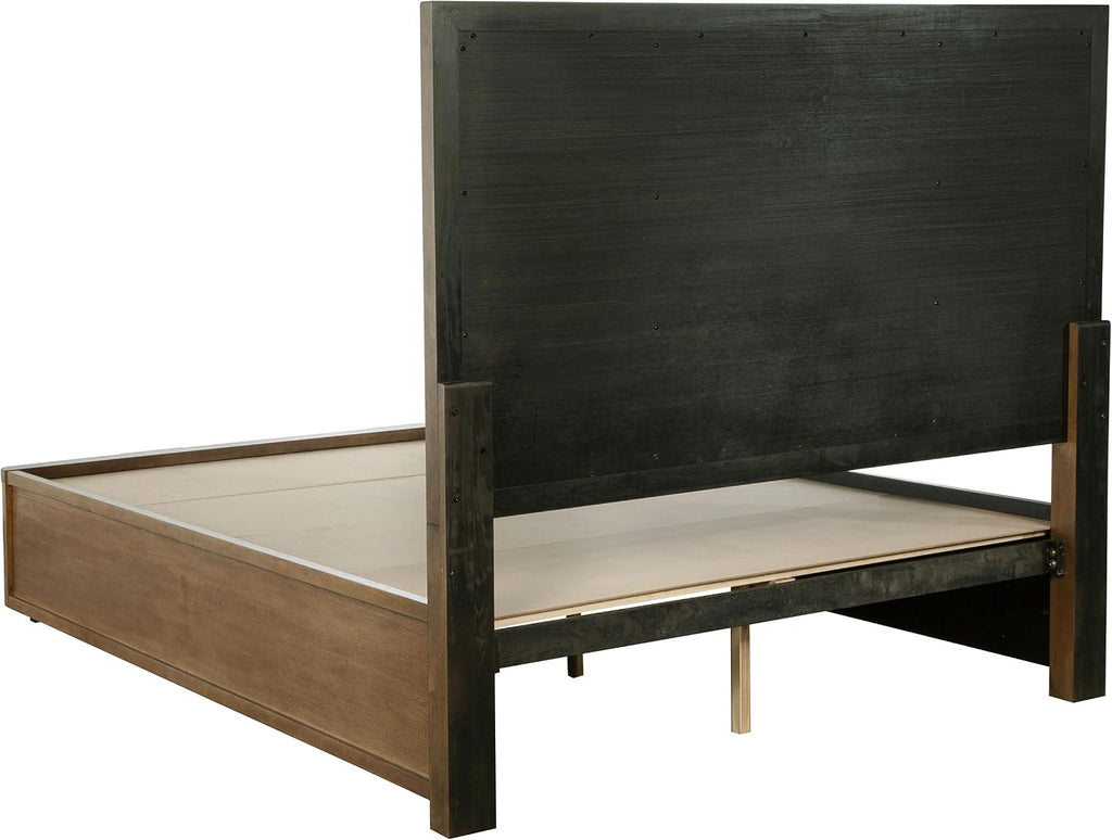 Coaster Home Furnishings Terrace Transitional 5-Piece Bedroom Set Eastern King Size Storage Panel Bed Frame 58-inch Headboard Ash Brown 224900KE-S5