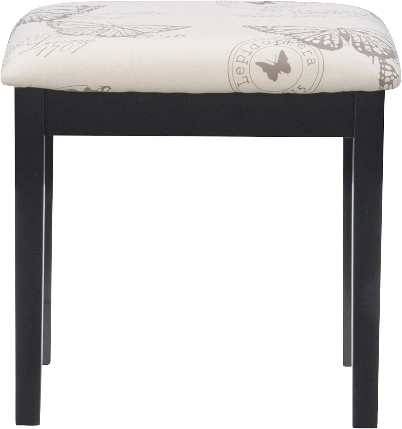 Linon Vanity Set, Black