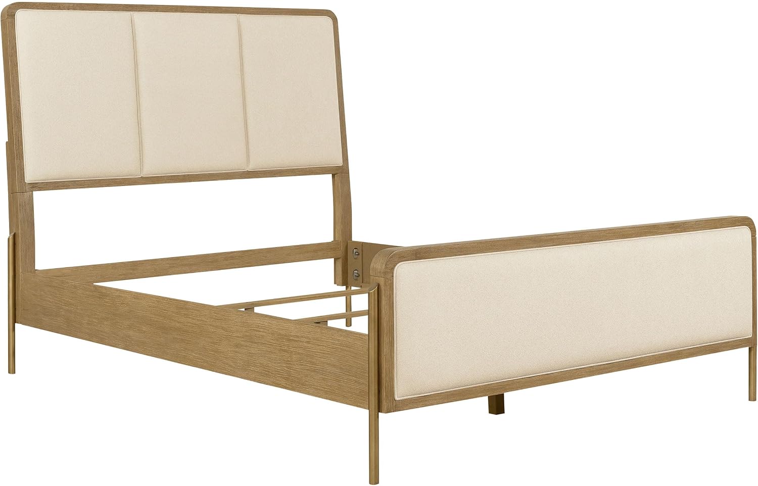 Coaster Home Furnishings Arini 4-Piece Eastern King Bedroom Set Cream and Sand Wash 224301KECRM-S4