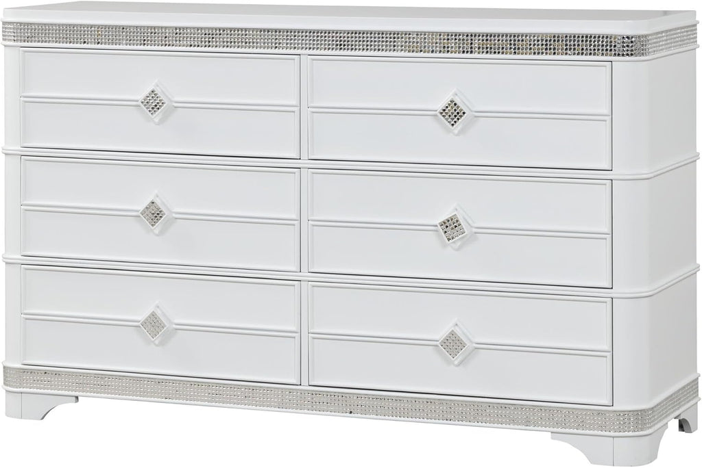 First of a Kind Cosmos Furniture Amani King 5 Piece Bedroom Set