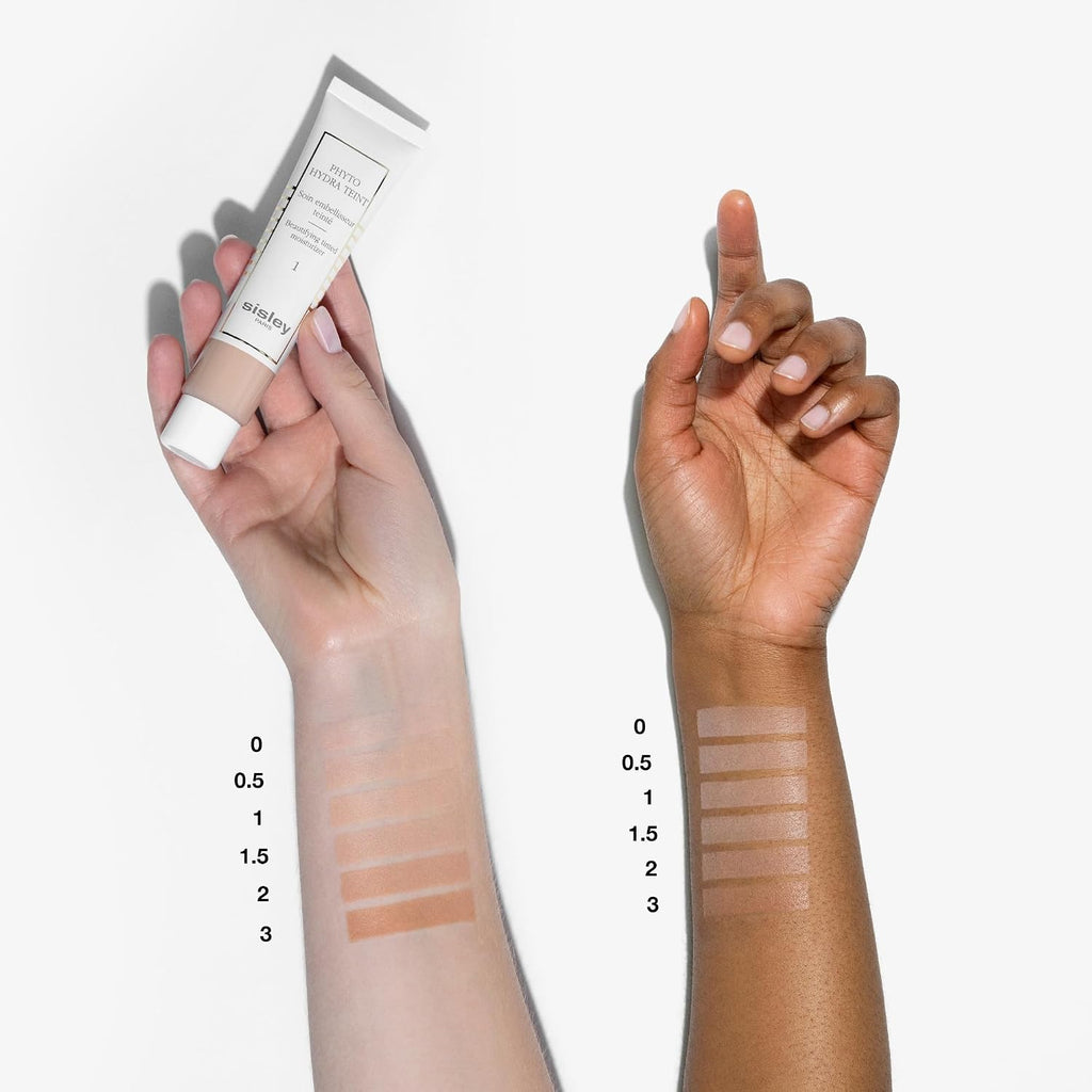 Sisley Paris Phyto-Hydra Teint, No. 2 Medium - 40 mL - Beautifying Tinted Moisturizer - Evens, Corrects & Illuminates - Glide-On, Light Texture for Glowy, Bare-Skin Finish