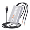 LED Driver 24V 600W Waterproof Power Supply AC 90-130V to DC 24V25A Low-Voltage IP67 Switching Power Supply Landscaping Decorative Lighting LED Waterproof Transformer