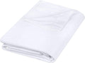 Utopia Bedding Flat Sheets - Pack of 20 - Soft Brushed Microfiber Fabric - Shrinkage & Fade Resistant Top Sheet - Easy Care (Twin, White)