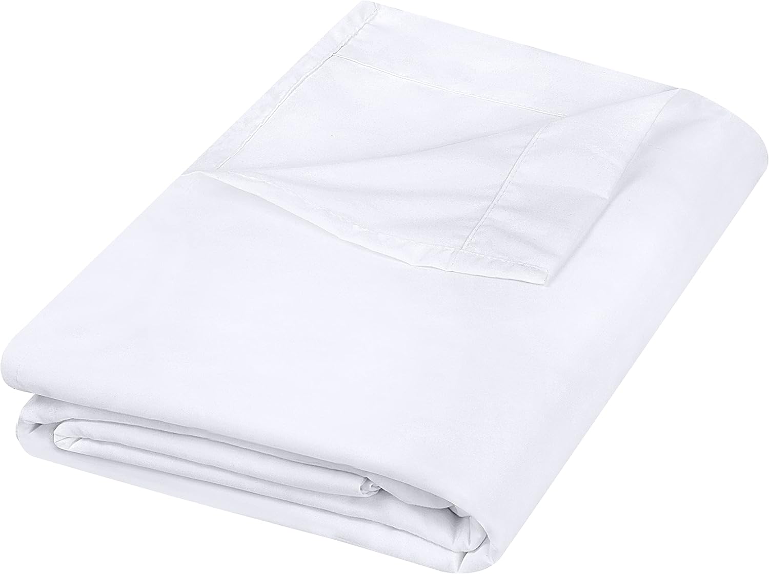 Utopia Bedding Flat Sheets - Pack of 20 - Soft Brushed Microfiber Fabric - Shrinkage & Fade Resistant Top Sheet - Easy Care (Twin, White)