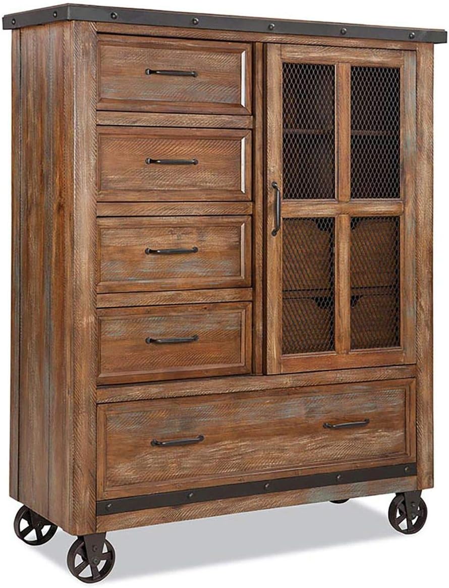 Intercon Taos King Size 5 Piece Storage Bedroom Set