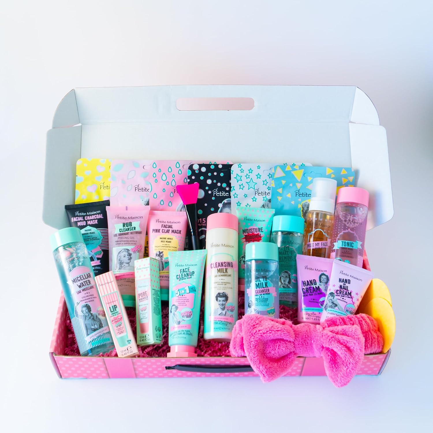 Luxury Spa Set - Skin Care Kit - Skin Care Gift Set - Skincare Box - Skin Care Baskets - Spa Day Kit - Spa Kit Women - Spa Gift Baskets - Birthday Gifts for Teen Girls - Beauty Gift Set - Facial Gifts