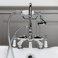 Vintage Tub & Bath Deck Mount Tub Faucet Set