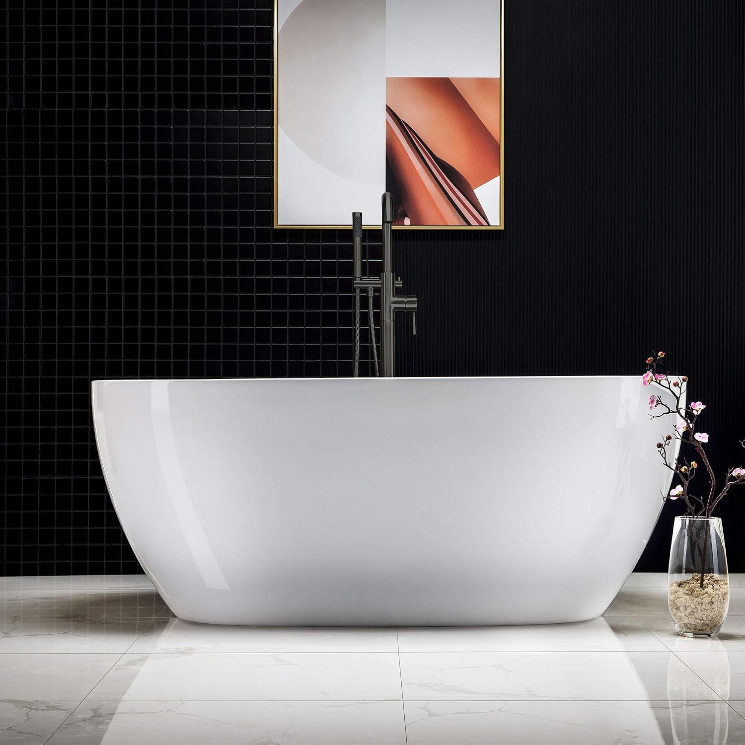 WOODBRIDGE B0018-ORB-Drain &O Bathtub, Oil Rubbed Bronze (B0018 -ORB-Drain &O)