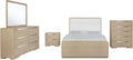 Coaster Home Furnishings Ladera 5-Piece Eastern King Bedroom Set Light Elm 225081KE-S5