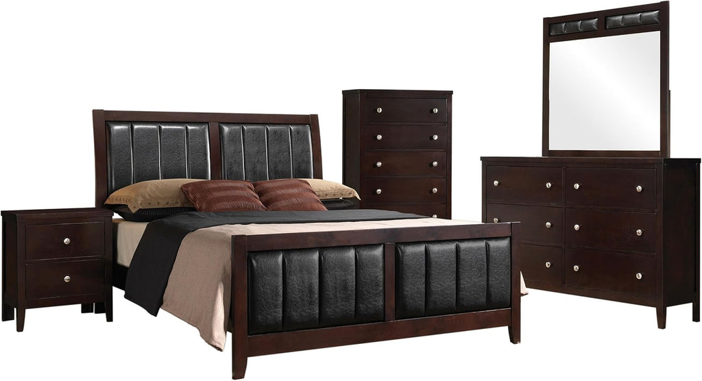 5-piece Eastern King Bedroom Set