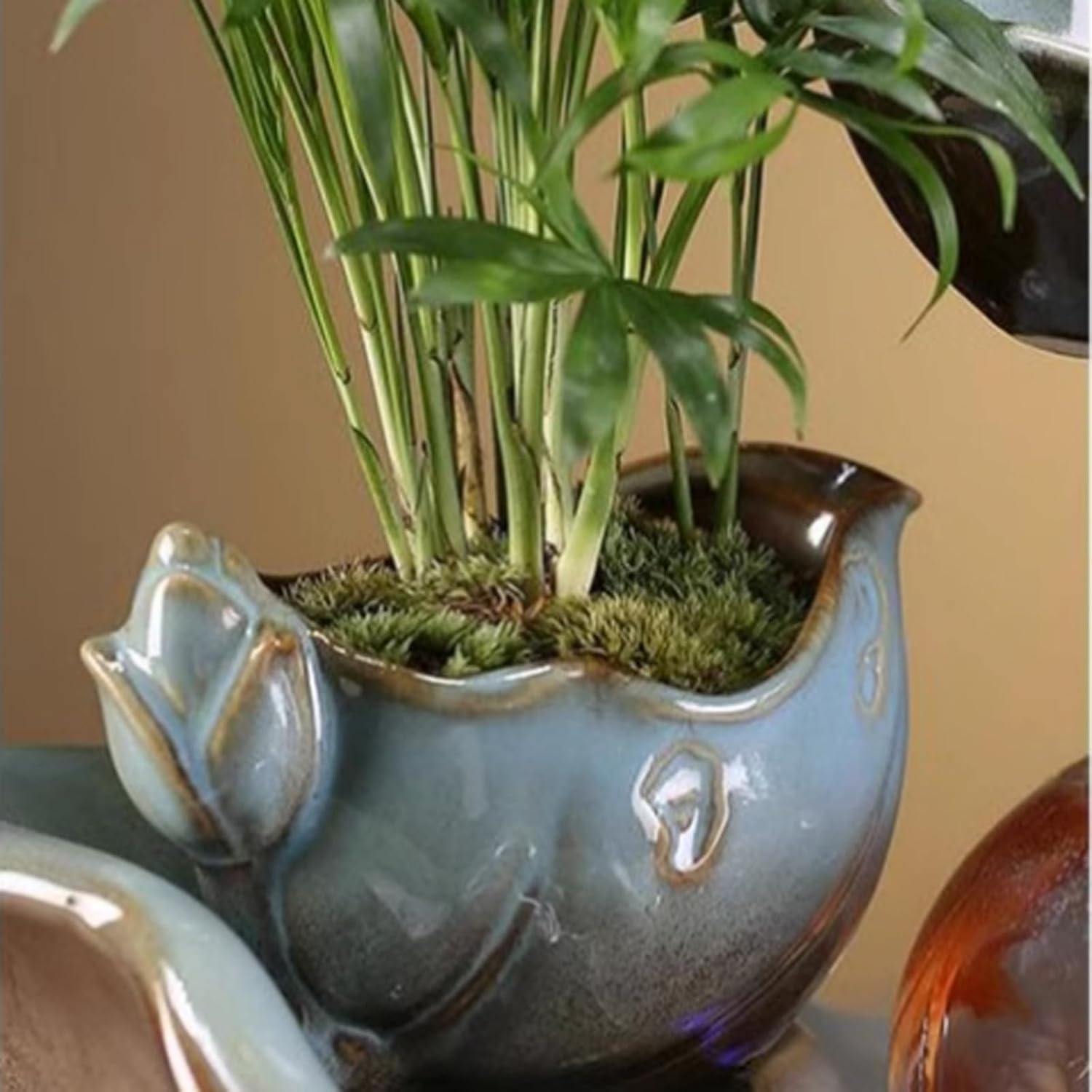 Tabletop Fountain New Chinese Style Circulating Water Fish Tank Decoration Living Room Office Desktop Humidifier Water Dispenser Desktop Fountain