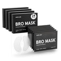 JAXON LANE BRO MASK Under Eye Patches for Men - Cooling Eye Patches for Dark Circles and Puffiness with Caffeine, Niacinamide, Hyaluronic Acid (4 x 6 Pairs)