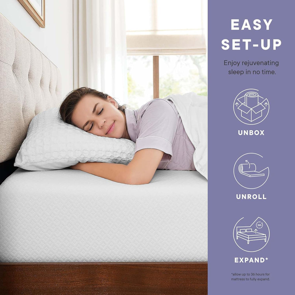 Modway Mila Firm 10' Fiberglass Free Memory Foam Full Mattress