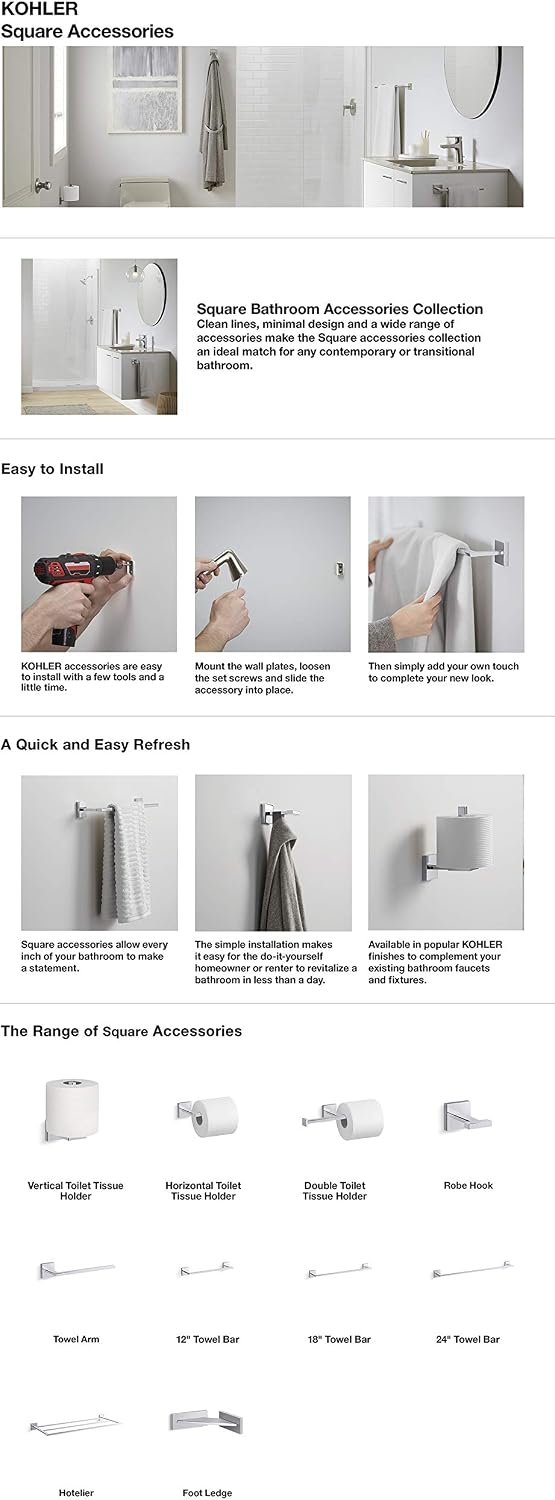 KOHLER Tea-for-two 1-1/2-in Cable Pop-up Bath Drain