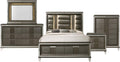 Picket House Furnishings Charlotte King Storage 5PC Bedroom Set