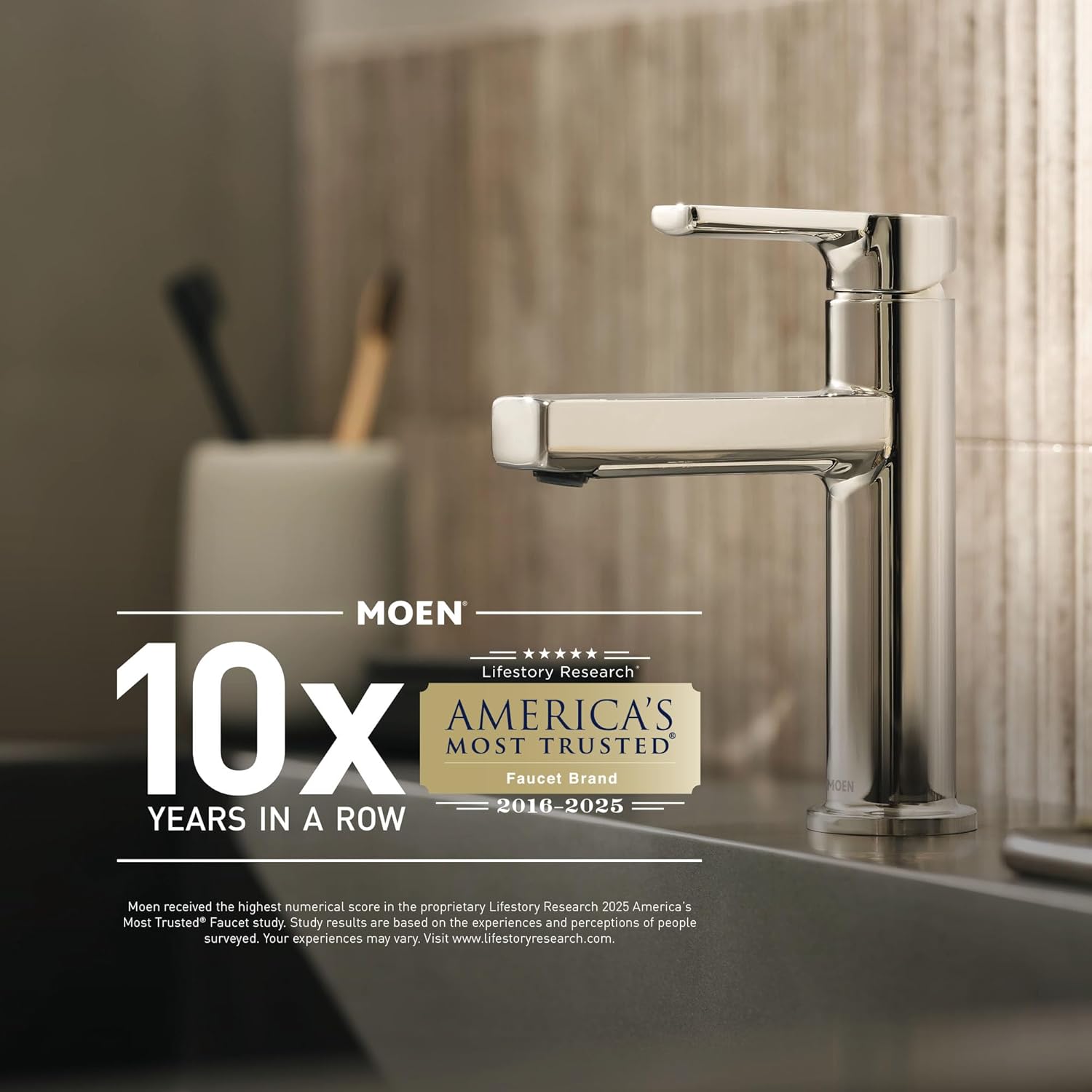 Moen S6320EPBN Velocity Eco-Performance Two-Function Rain Shower Shower Head with Immersion Technology, 8-Inch, Brushed Nickel