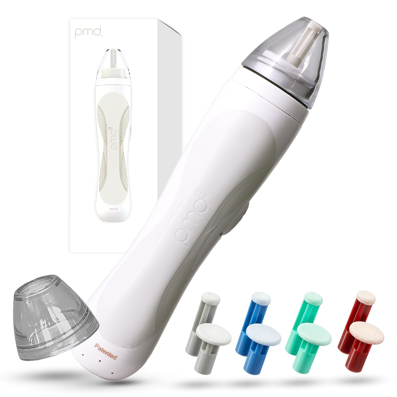 PMD Beauty Personal Microderm Pro - At-Home Use, Facial Exfoliator Tool, Microdermabrasion Machine Kit for Face and Body Skincare