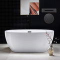 WOODBRIDGE B0018-ORB-Drain &O Bathtub, Oil Rubbed Bronze (B0018 -ORB-Drain &O)