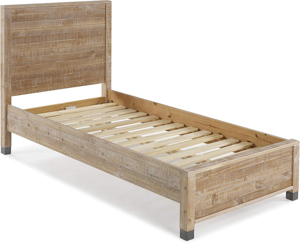 Camaflexi Baja Platform Bed (Twin, Brown)