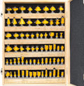 Router Bits Set 1/2 Inch Shank, 70 Piece Router Bit Set, Tungsten Carbide Router Bits Kit for Professional Woodworking