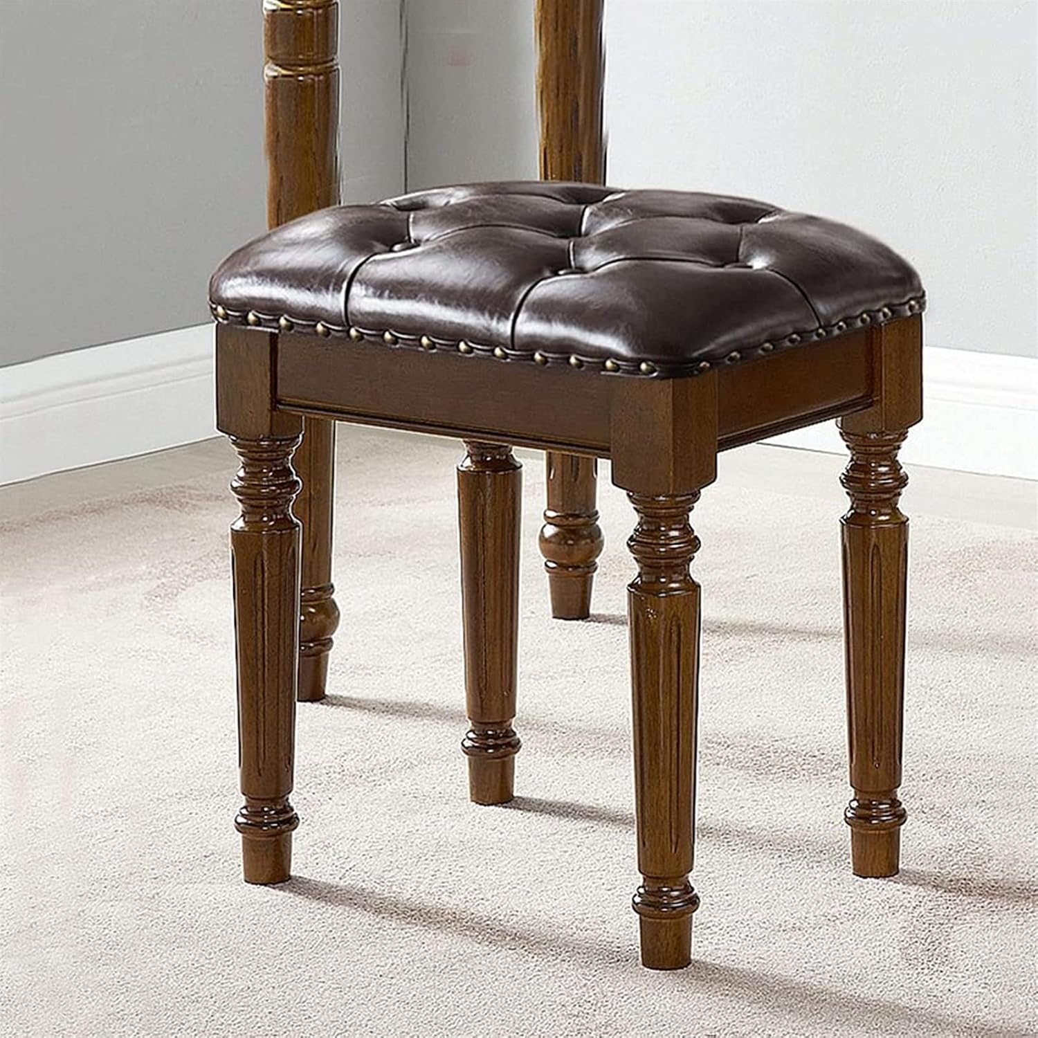 Vanity Bench Makeup Vanity Chair Piano Stool Gift Bedroom Dressing Stool Wooden Makeup Stool Piano Stool Dressing Room Stool Wooden Stool Solid Wood Stool Legs