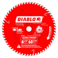 Diablo Ultra Finish Saw Blade for Wood - 6-1/2' x 60-Teeth, Tico Carbide - 10-Pack - D0660A
