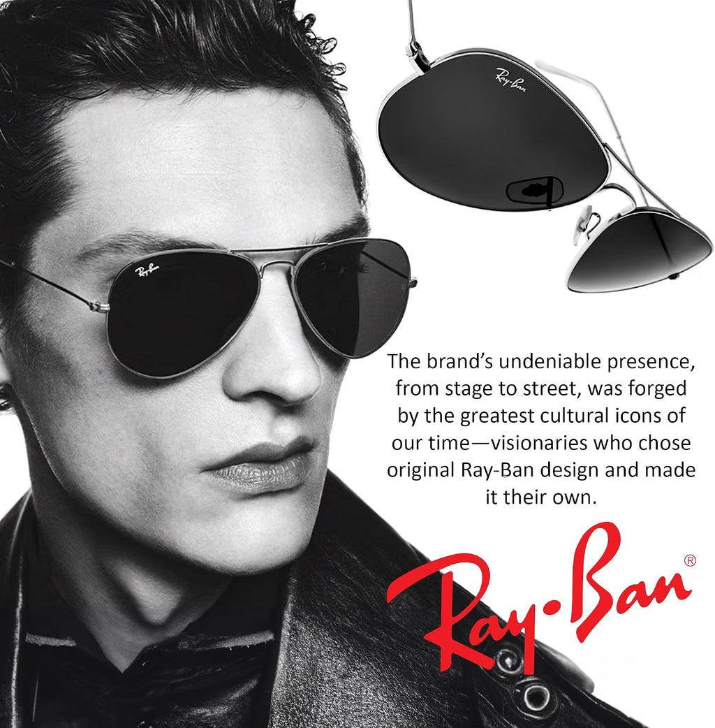 Ray-Ban RB3016 Clubmaster Classic Square Sunglasses for Men for Women