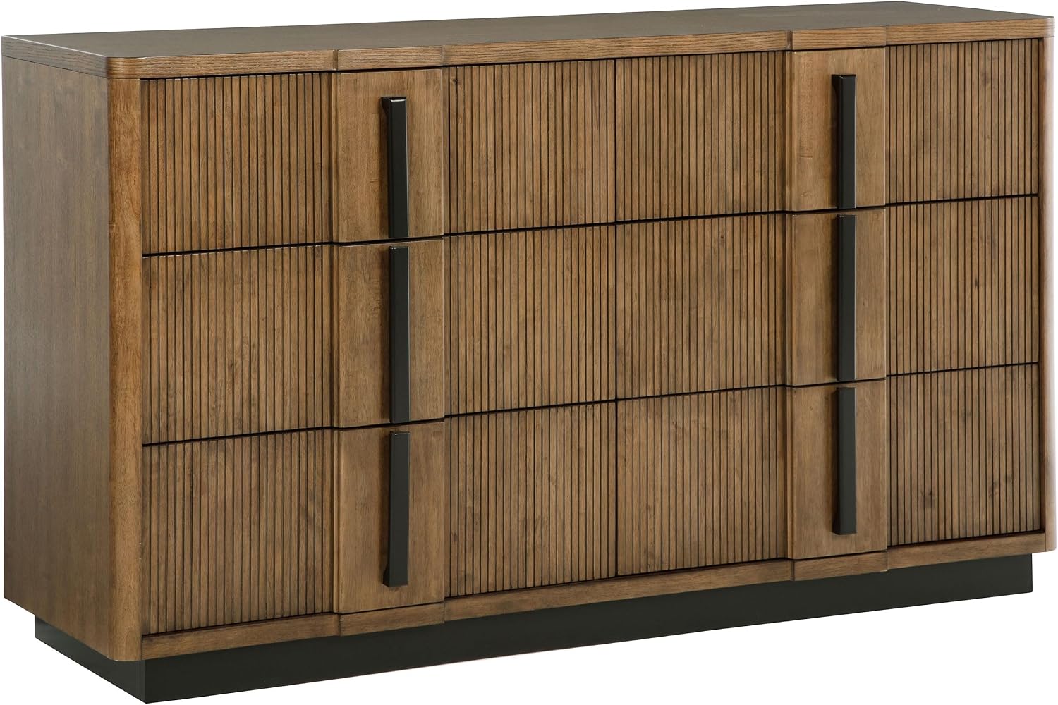 Coaster Home Furnishings Terrace Transitional 5-Piece Bedroom Set Eastern King Size Wall Panel Storage Bed Frame 58-inch Headboard Ash Brown 224900KE-S5P