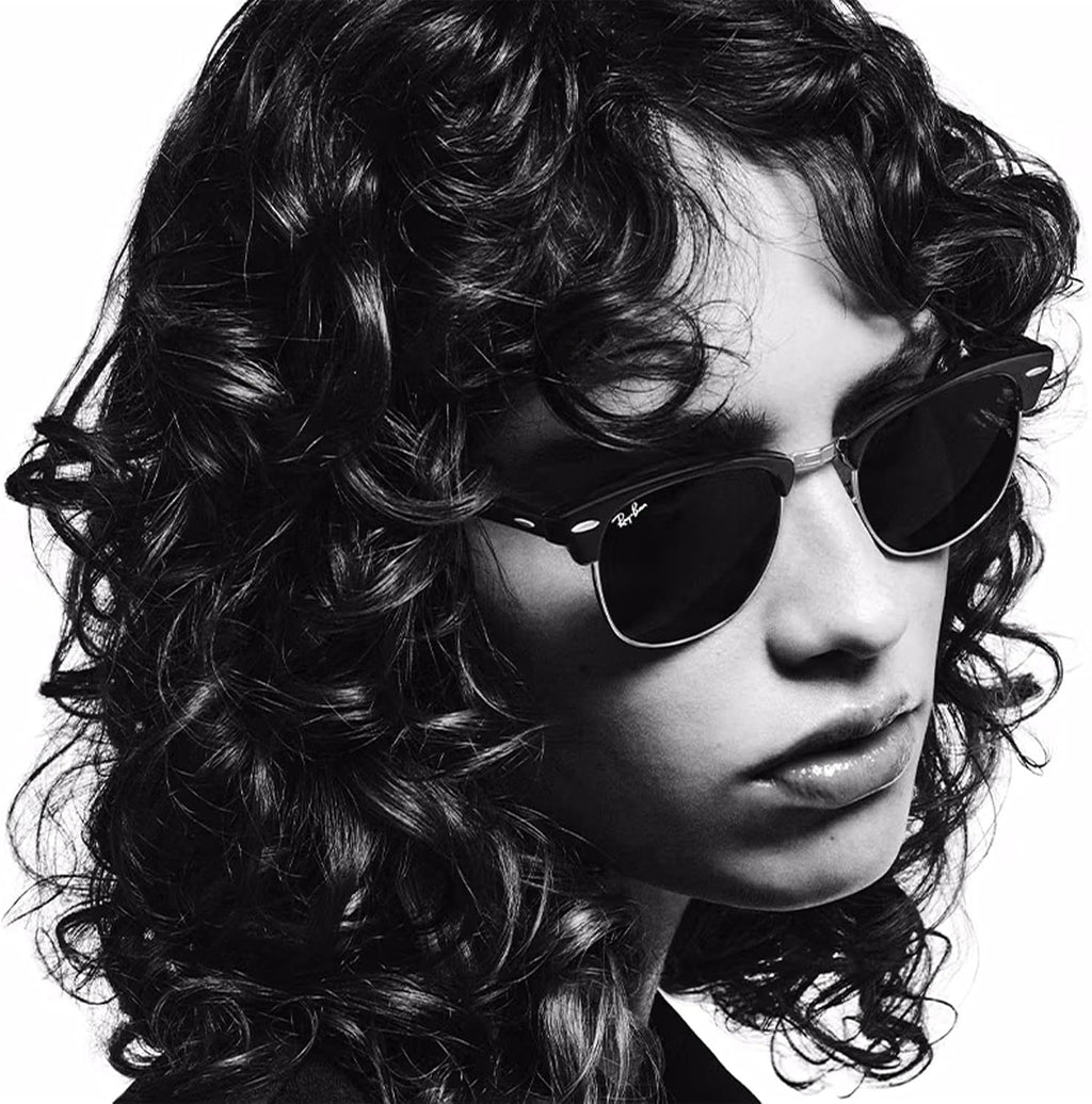 Ray-Ban RB3016 Clubmaster Classic Square Sunglasses for Men for Women