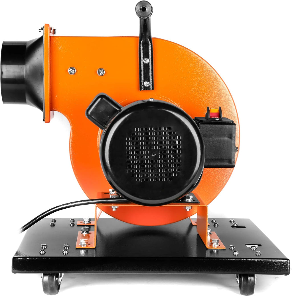 WEN Woodworking Dust Collector, 7.4-Amp Induction Motor with 15-Gallon Bag, Mobile Base, and Optional Wall Mount (DC3474)